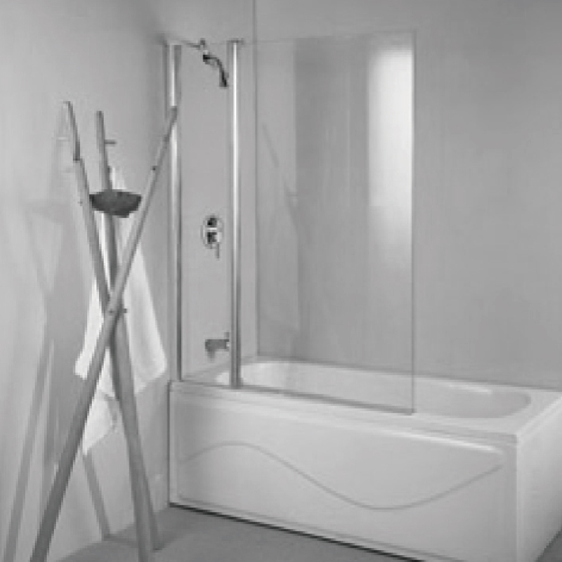 BESPOKE Frameless Glass Badewanne Duschtüren Badschirme (BS-60)