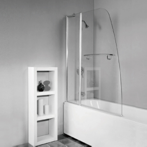 Maßgeschneiderte rahmenlose Badewanne Duschtüren Swing Bath Screens (BS-40T)